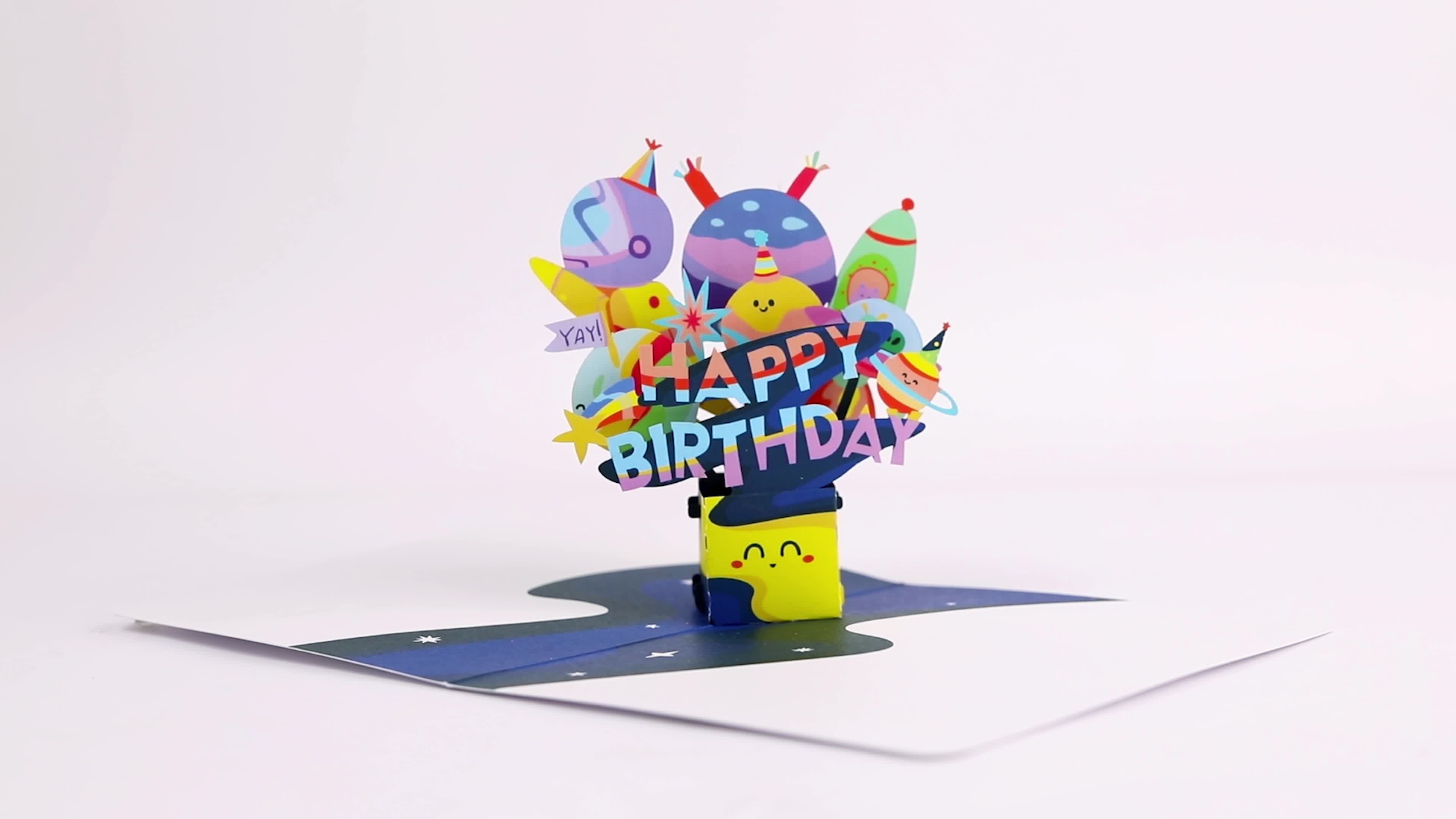 Playpop Card™: Out of This World Birthday