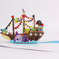 Playpop Card™: Happy Birthday Pirate Ship