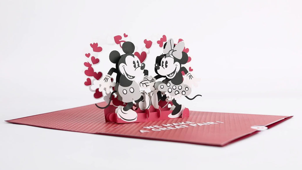 Disney's Mickey & Minnie: The Perfect Pair Pop-Up Card