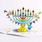 Playpop Card™: Hanukkah Menorah