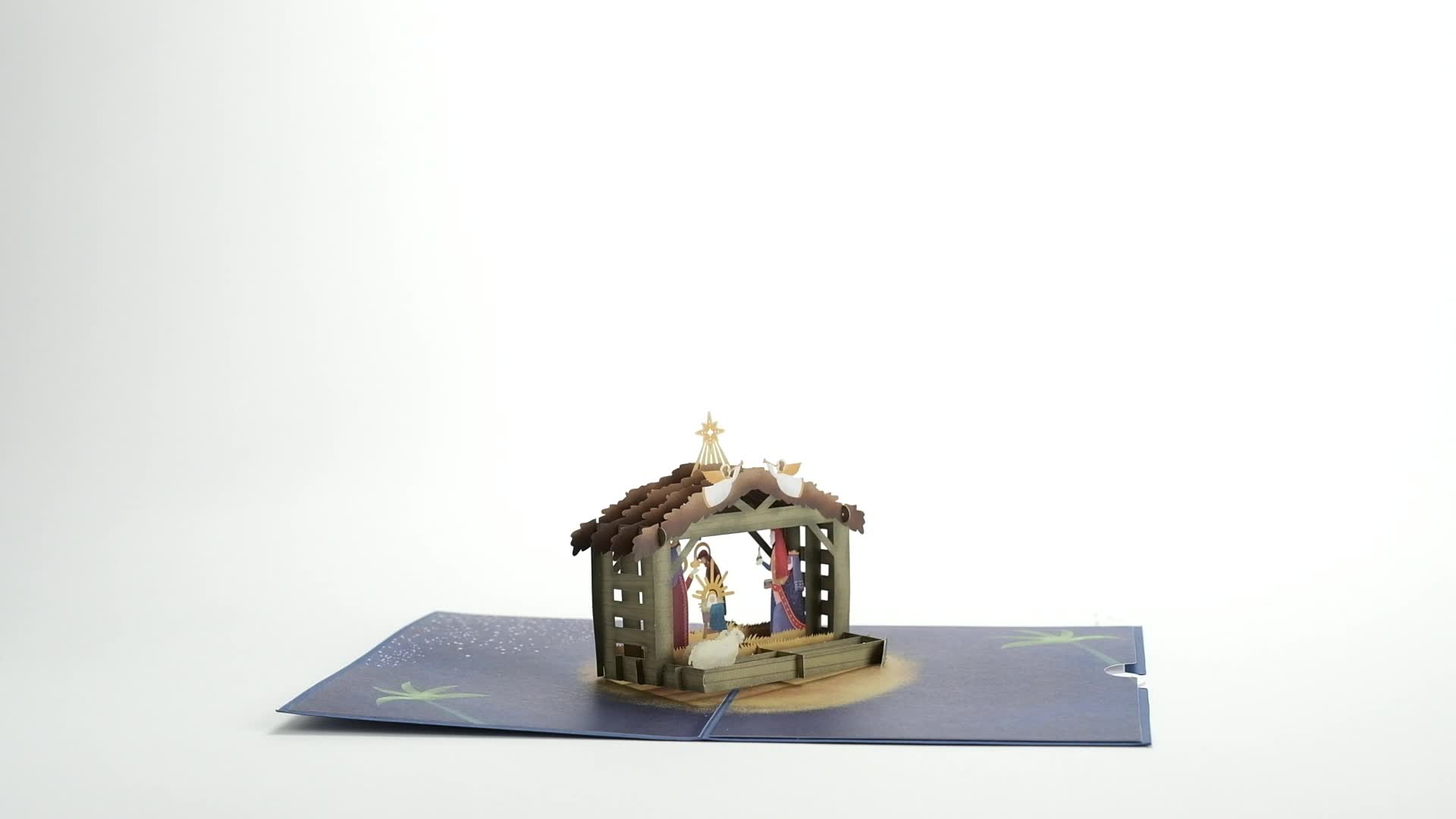 Nativity Pop-Up Card