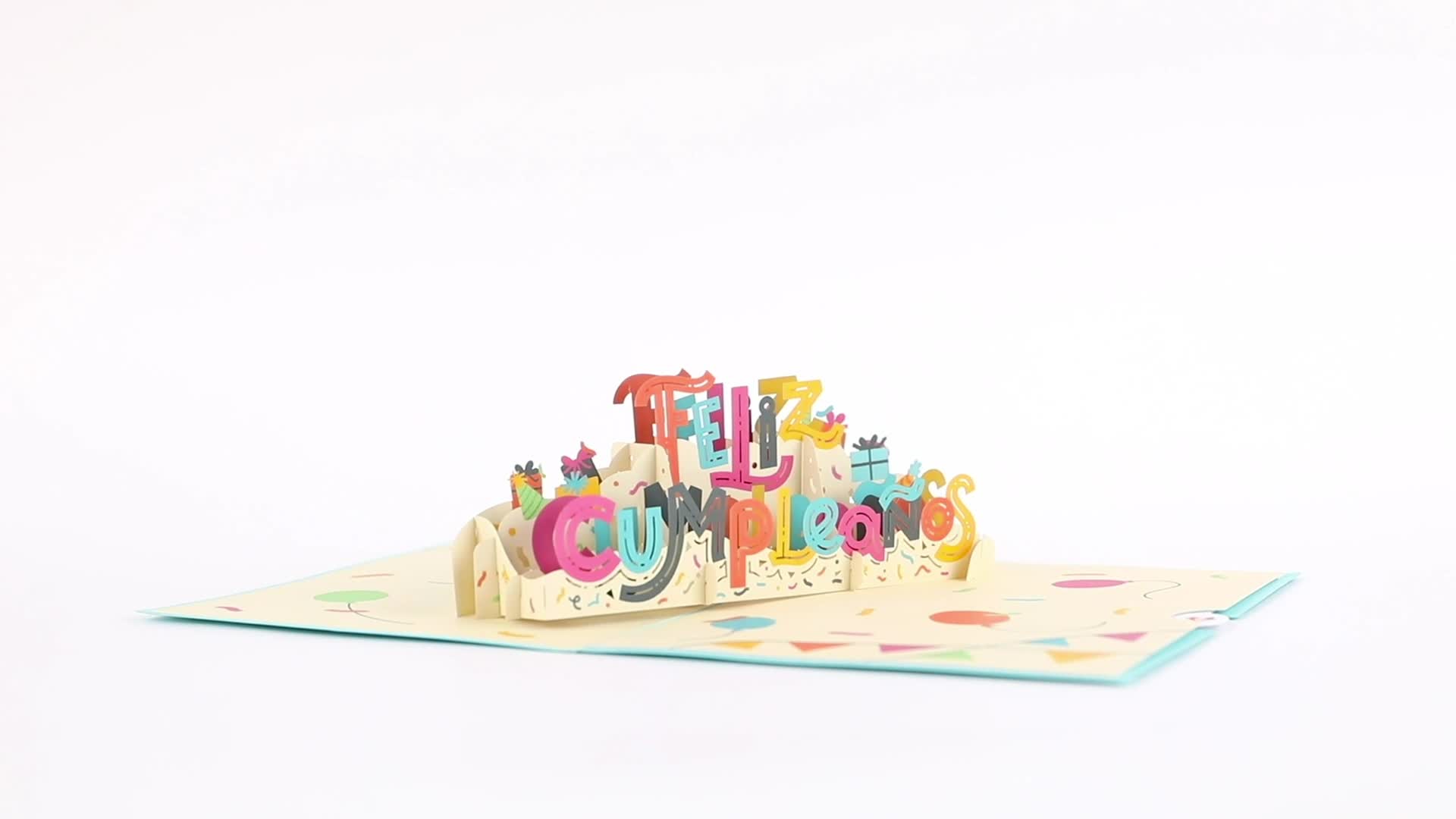 Feliz Cumpleaños Pop-Up Card