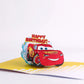 Playpop Card™: Disney Pixar Cars: Lightning McQueen Birthday