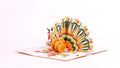 Gobble Till You Wobble Turkey Pop-Up Card