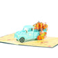 Blue Harvest Truck Pop-Up Card