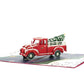 Holiday Truck Pop-Up Card