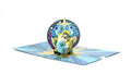 Stained Glass Holy Family Pop-Up Card