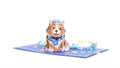 Happy Hanukkah Dog Pop-Up Card