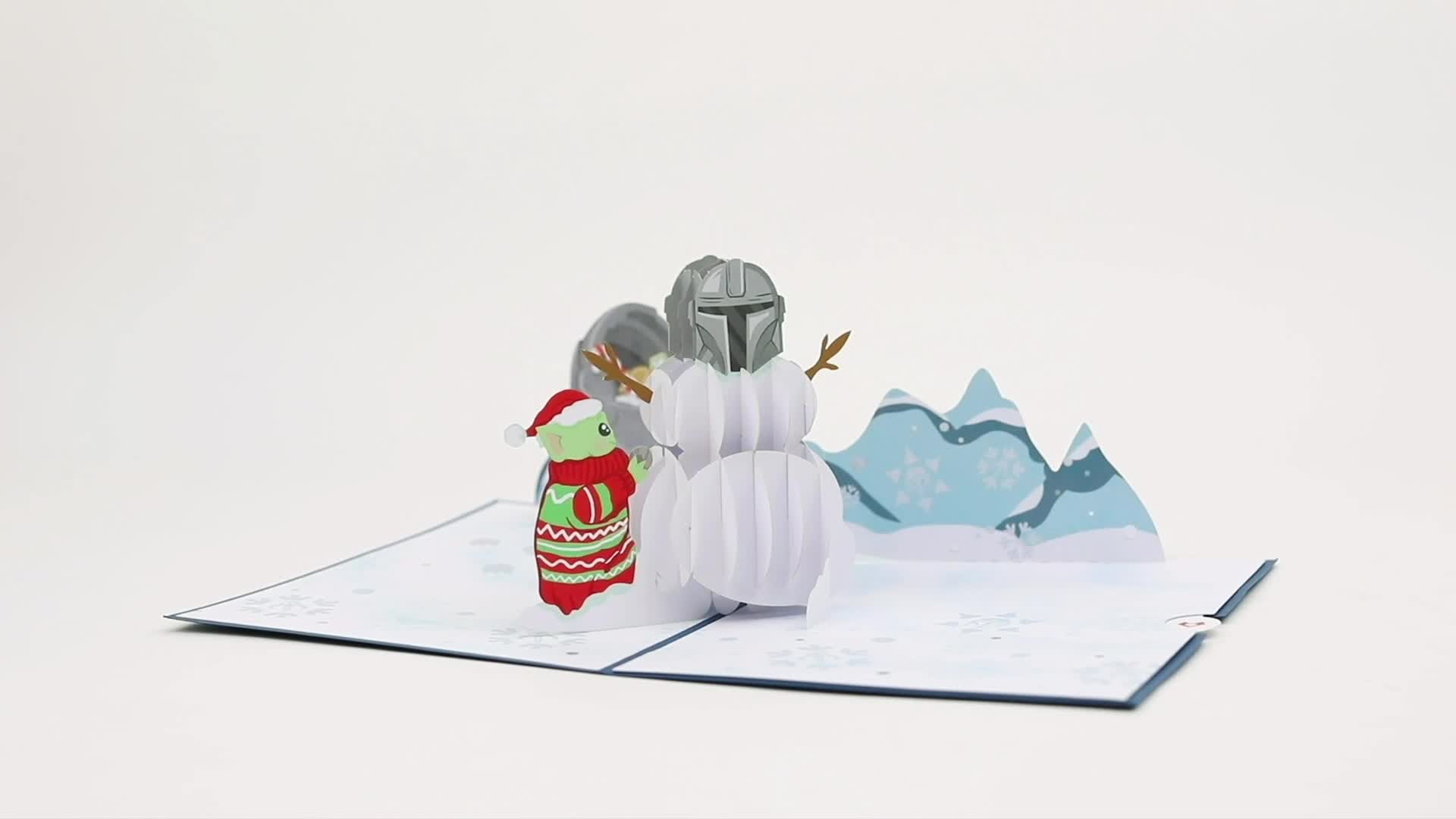 Star Wars™ The Mandalorian™ Galaxy's Greetings Pop-Up Card