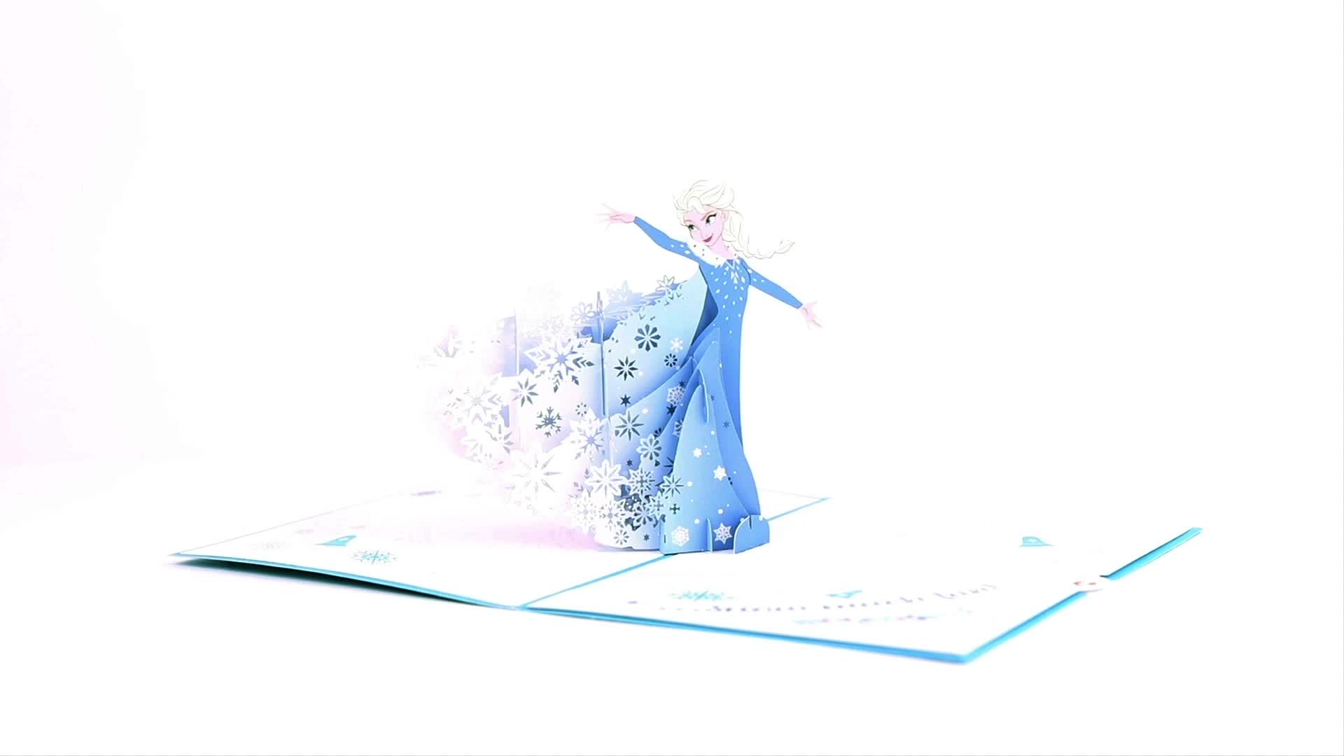 Disney Frozen Elsa Christmas Pop-Up Card