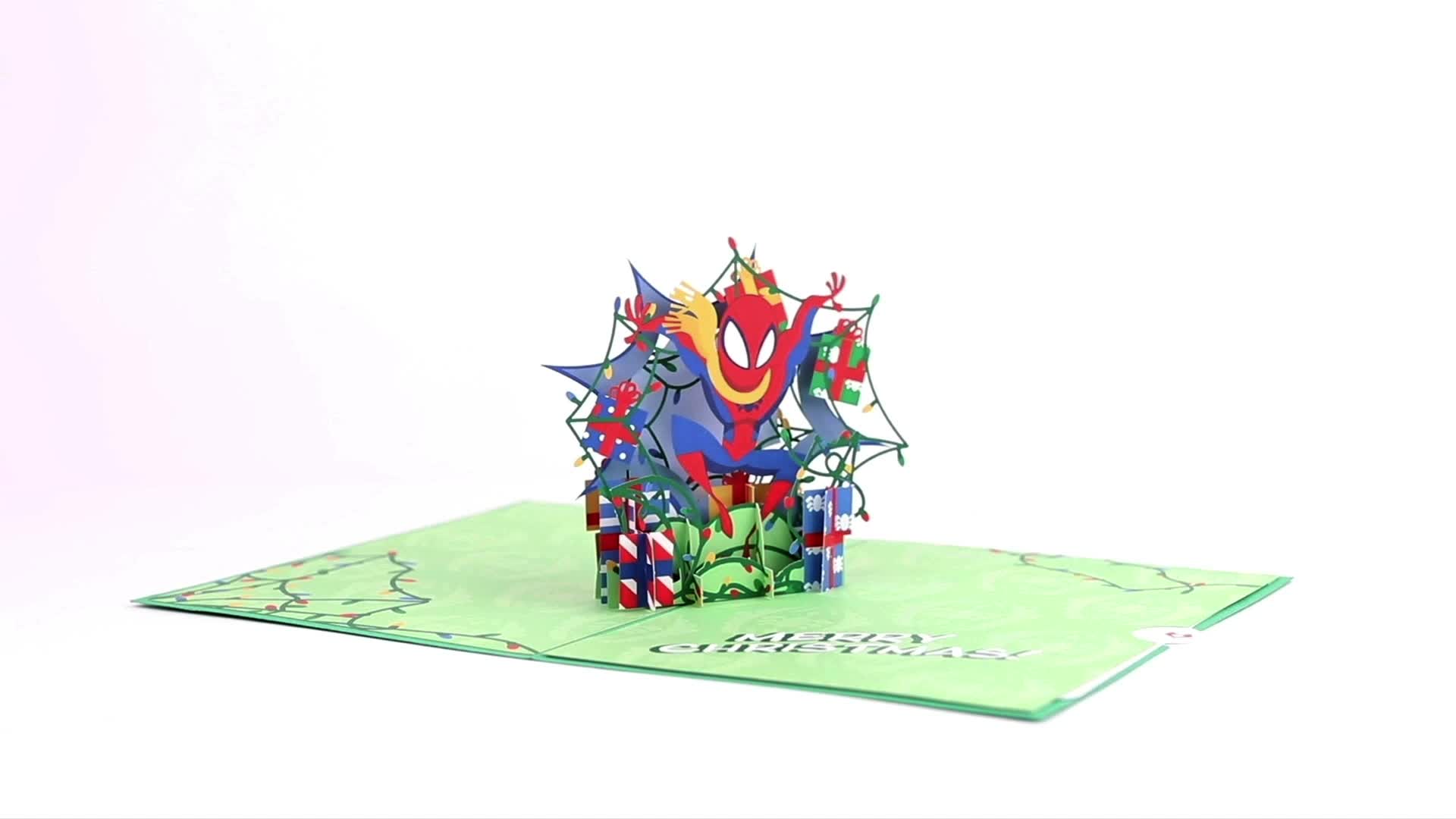 Marvel's Spider-Man Deck the Walls Pop-Up Card