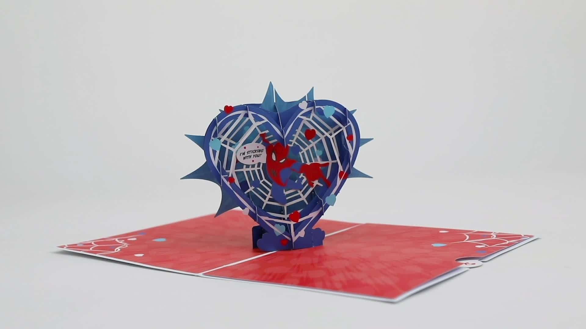 Marvel's Spider-Man Amazing Valentine Pop-Up Card