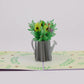 Sunflower Watering Can Pop-Up Card