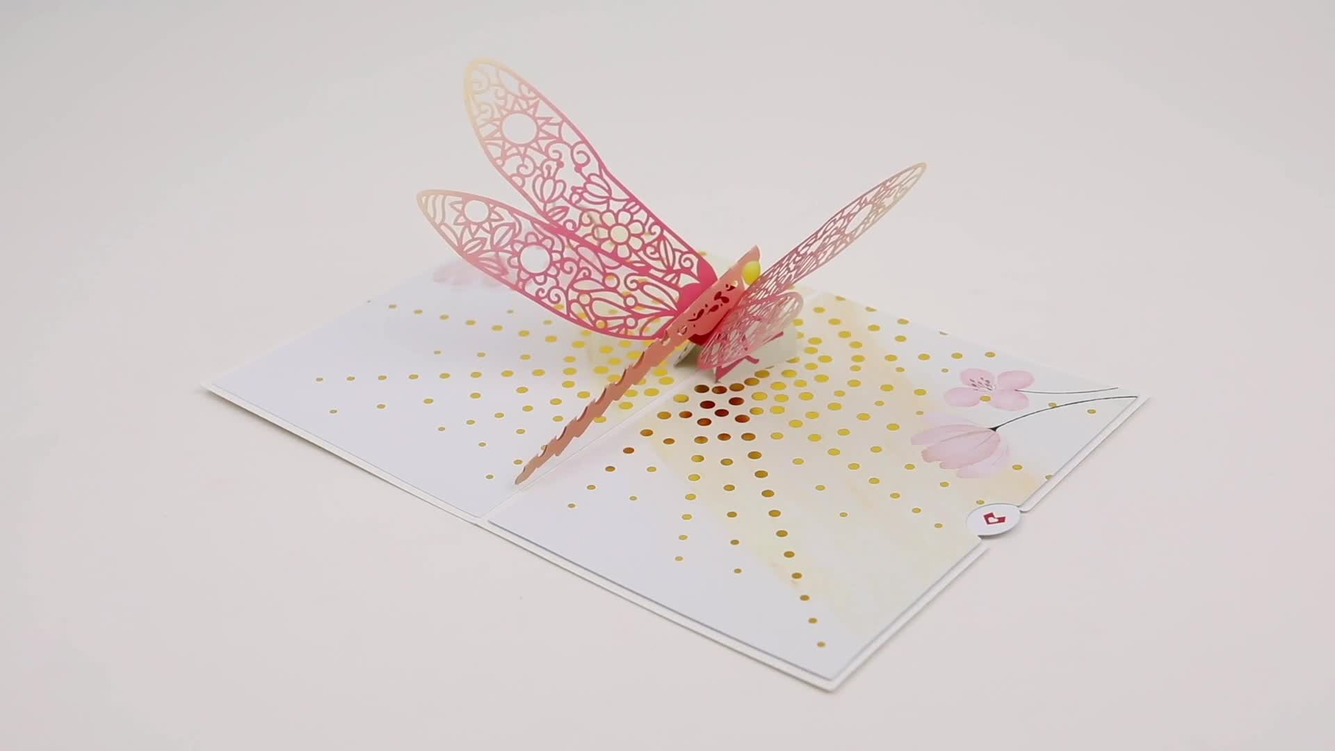 Mother’s Day Dragonfly Pop-Up Card