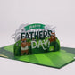 Happy Father's Day Golf Pop-Up Card