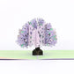 Jacaranda Tree Pop-Up Card