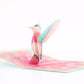 Lovely Hummingbird Pop-Up Card