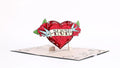 Mother's Day Tattoo Heart Pop-Up Card