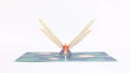 Dragonfly on Water Lily Pop-Up Card