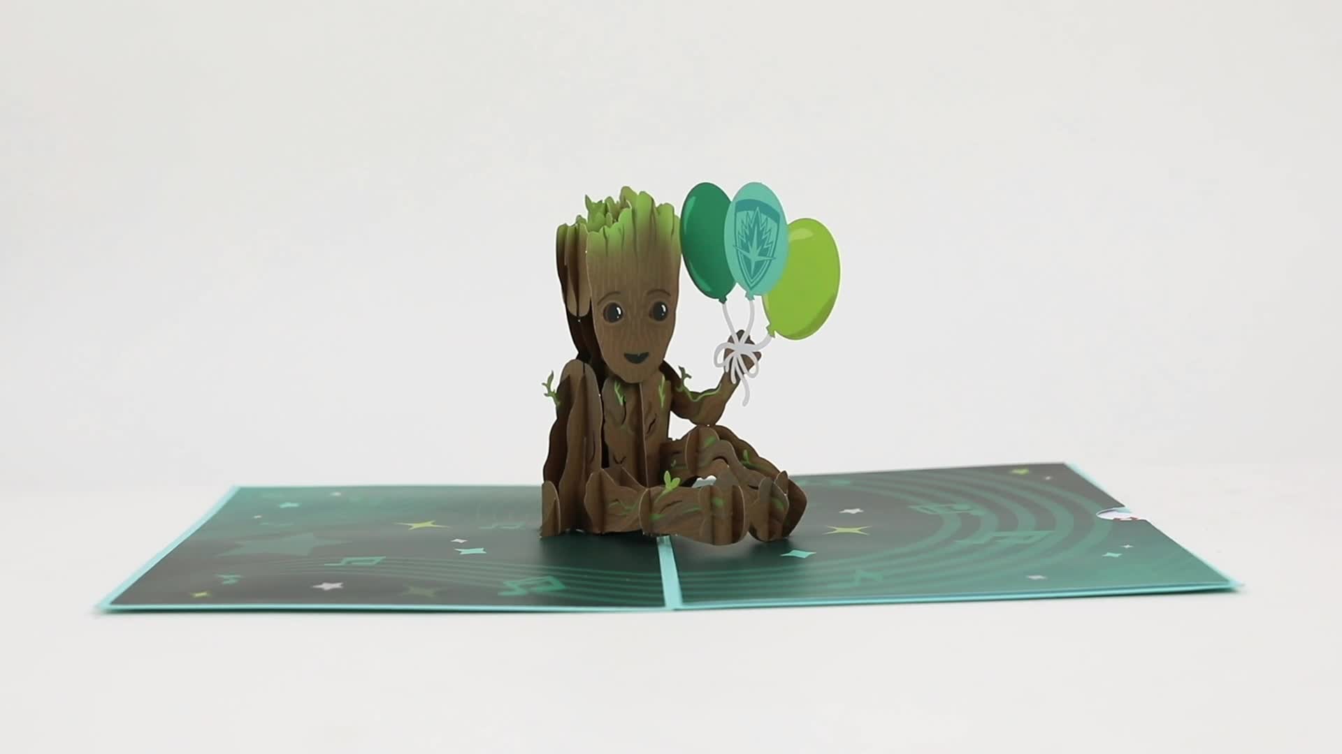Groot top pop up
