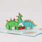 Birthday Dinosaurs Pop-Up Card