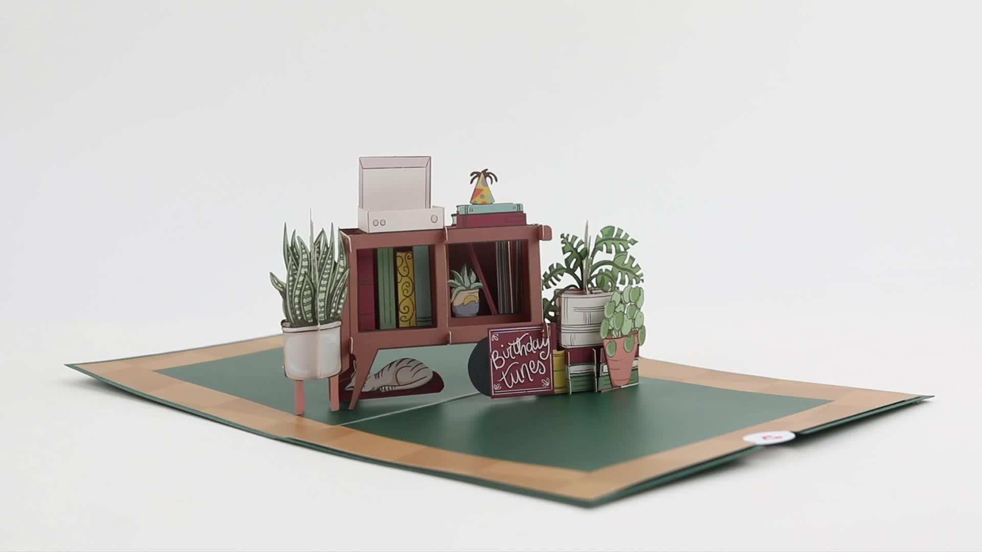 birthday house plants Birthday Houseplants Pop-Up Card – Lovepop