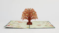 Fall Woodland Animal Tree Pop-Up Card