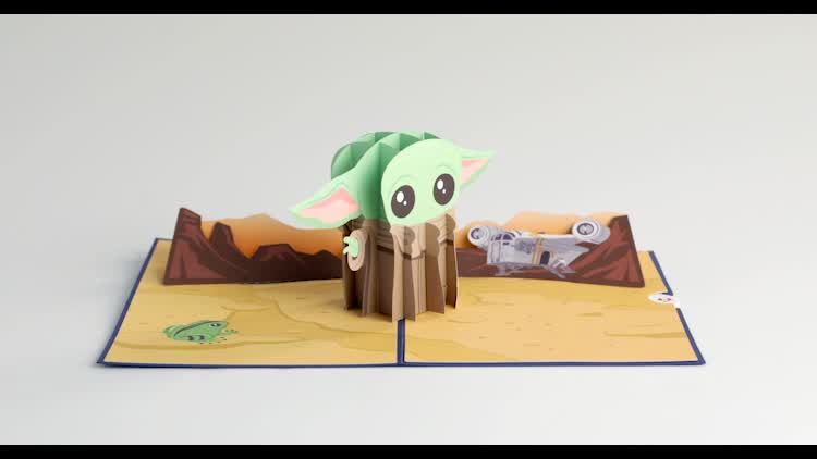Star Wars™: The Mandalorian™ The Child Pop-Up Card