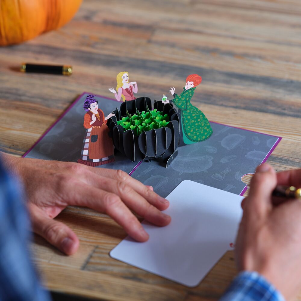 Disney Hocus Pocus I Put a Spell on You Pop-Up Card