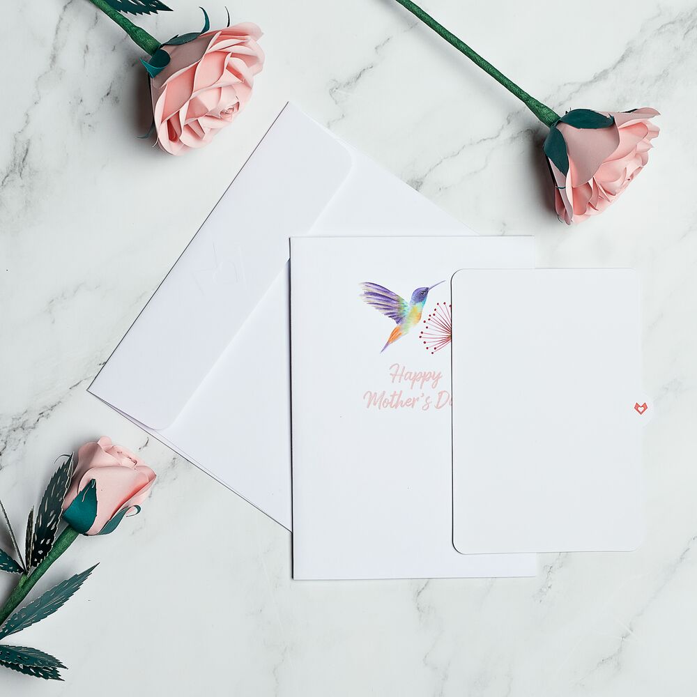 Mother's Day Hummingbird Pop-Up Card