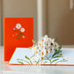 Daisies with Monarch Butterfly Pop-Up Card