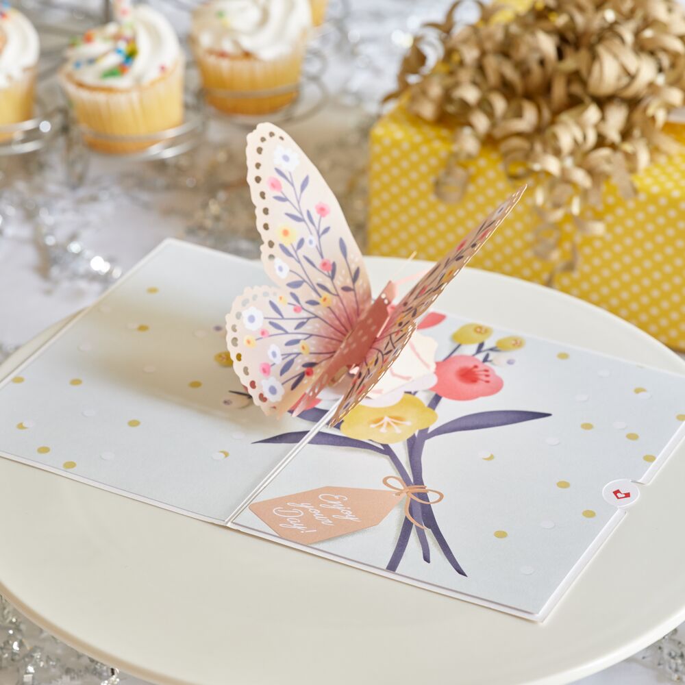 Birthday Butterfly Pop-Up Card