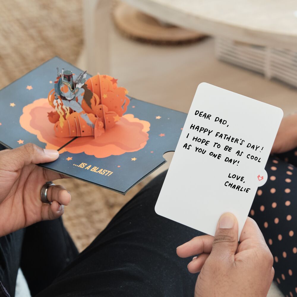 Star Wars™ Boba Fett™ Father’s Day Pop-Up Card
