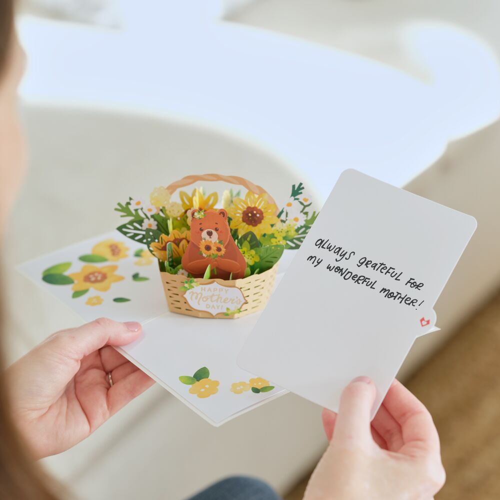 Mama Bear Mother's Day Pop-Up Card