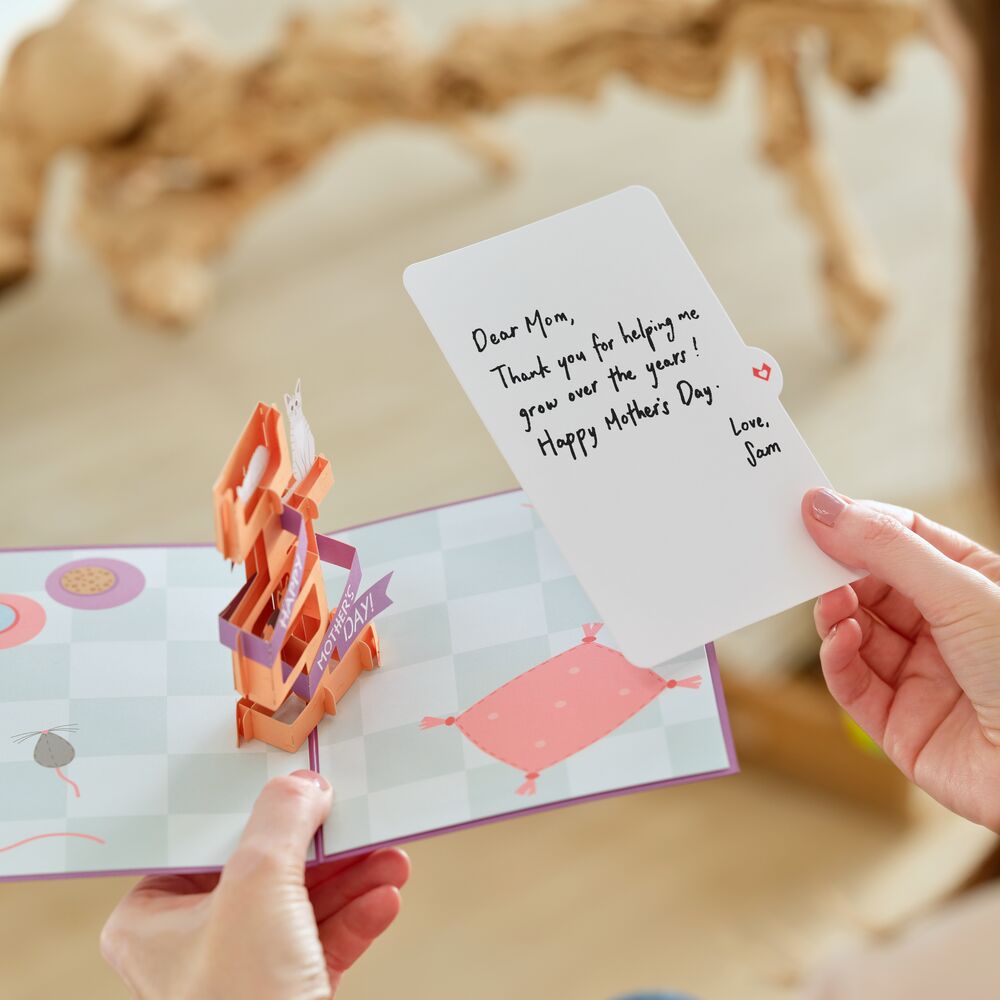 Purrfect Mom Pop-Up Mother's Day Cat Card