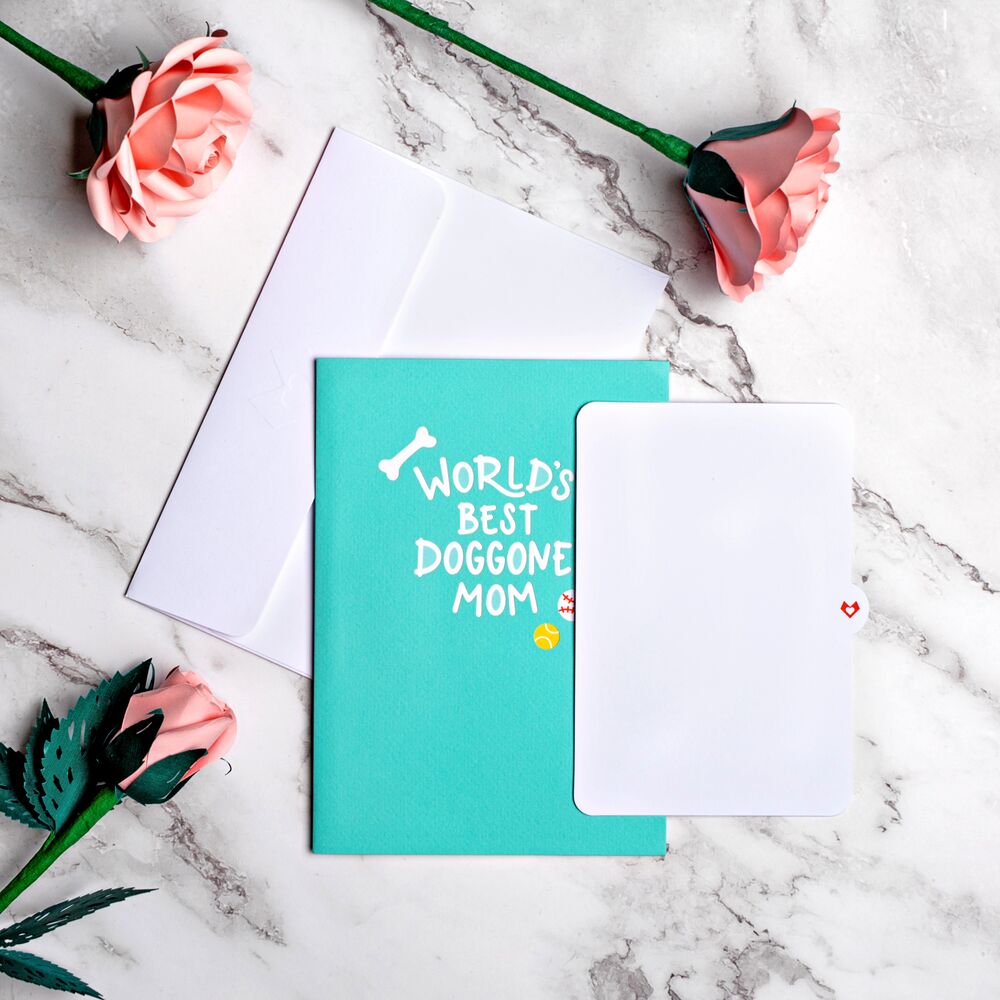 Best Doggone Mom Pop-Up Card