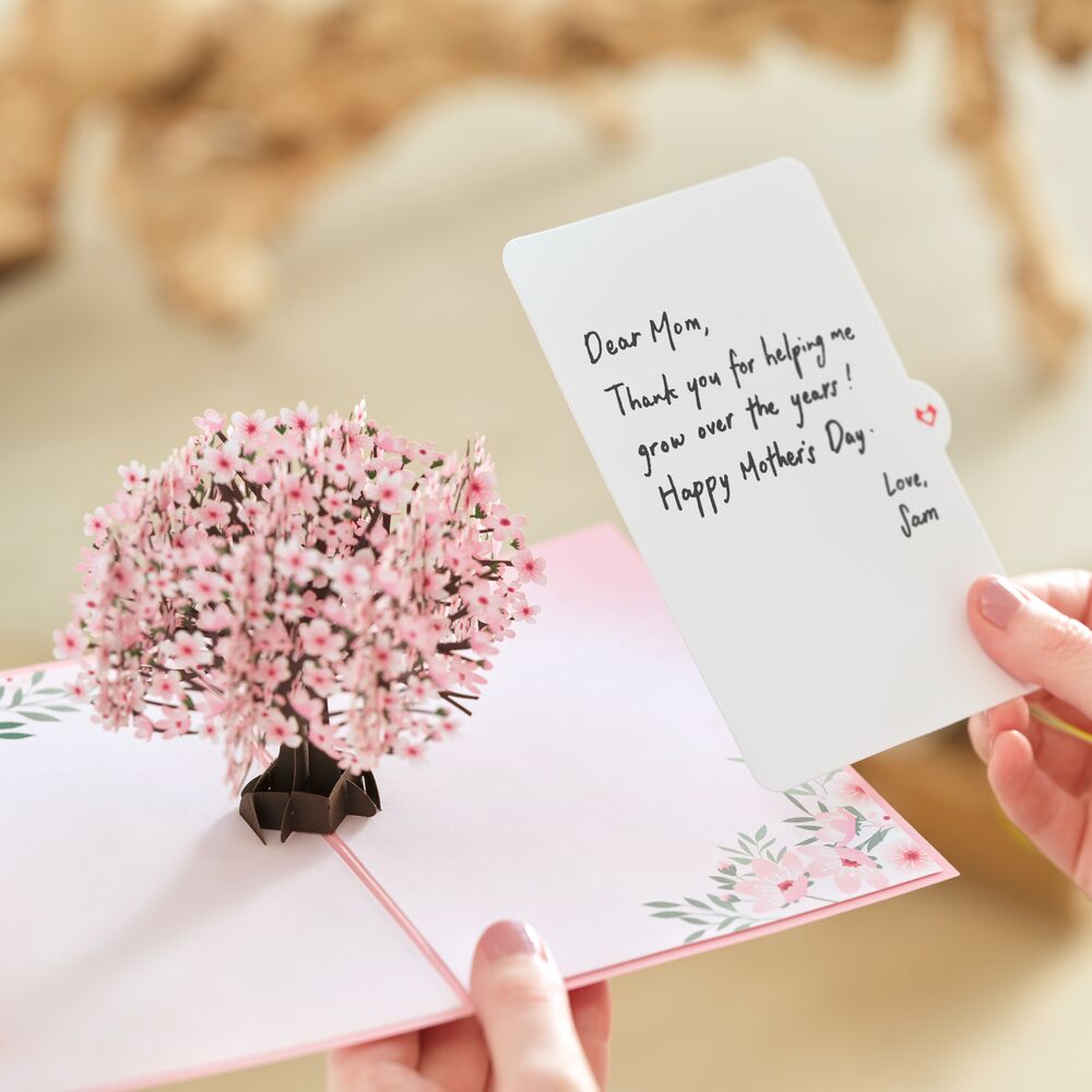 Mother's Day Cherry Blossom Card