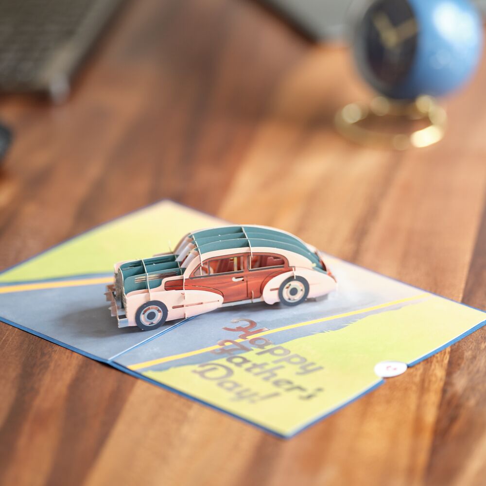 Father’s Day Classic Car Pop-Up Card