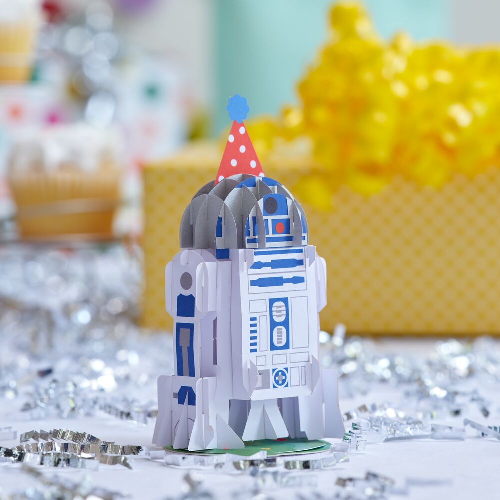 Star Wars™ R2-D2™ Birthday Card with Pop-Up Gift