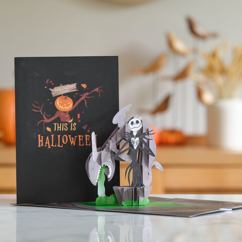 Disney Tim Burton's The Nightmare Before Christmas This is Halloween Pop-Up Card