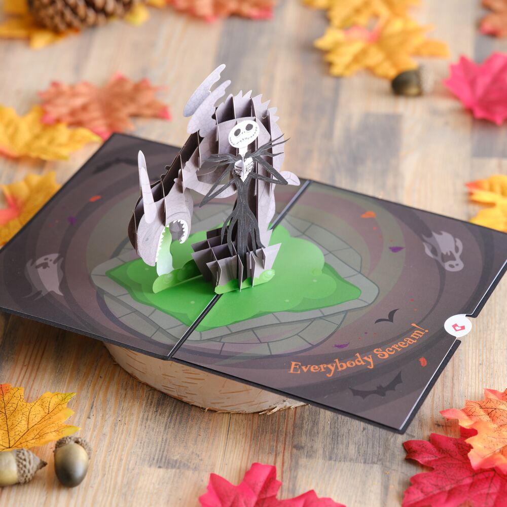 Disney Tim Burton's The Nightmare Before Christmas This is Halloween Pop-Up Card