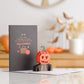 The Office Pumpkin Head Halloween Pop-Up Card