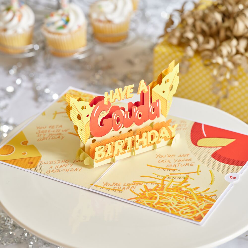 Gouda Birthday Pop-Up Card