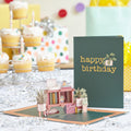 birthday succulent pop up card Birthday Houseplants Pop-Up Card