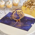 Virgo Zodiac Birthday Pop-Up Card