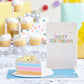 Confetti Birthday Cake Slice Pop-Up Card