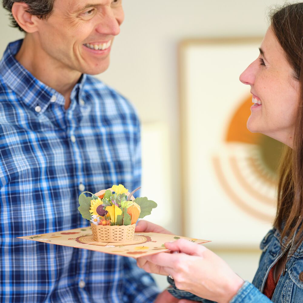 Harvest Basket Pop-Up Card