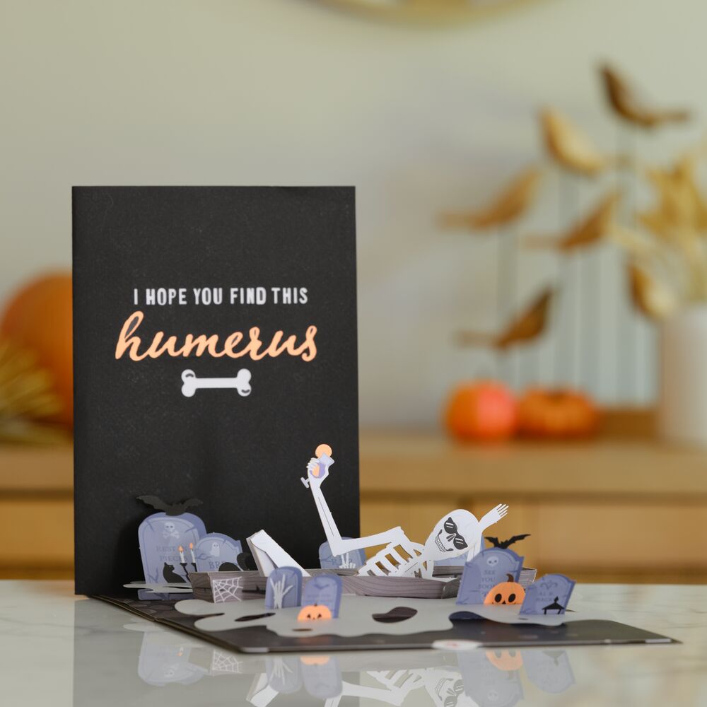 Hope You Find This “Humerus" Classic Pop-Up Card