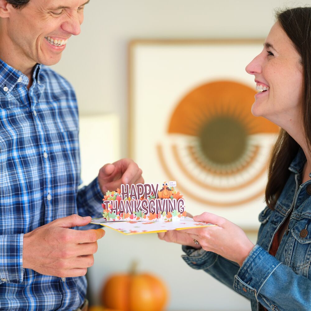 Happy Thanksgiving Pop-Up Card