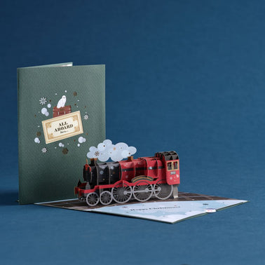 Harry Potter™ Holiday Hogwarts™ Express Pop-Up Card